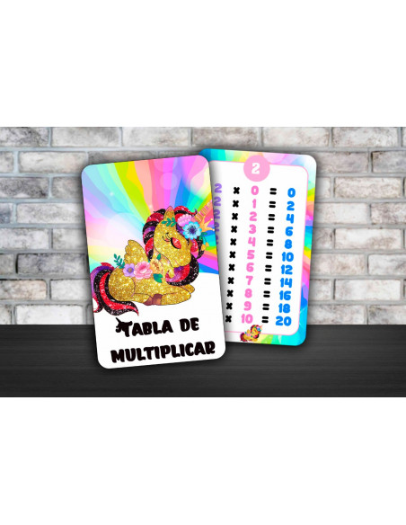 TABLA DE MULTIPLICAR Y ABECEDARIO PACK 4