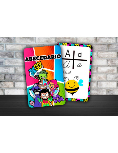 TABLA DE MULTIPLICAR Y ABECEDARIO PACK 4