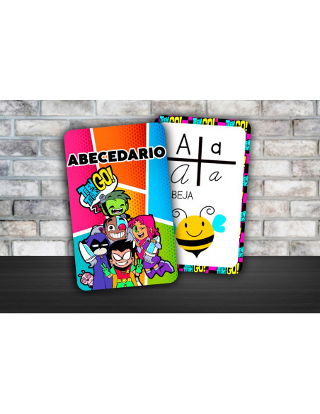 TABLA DE MULTIPLICAR Y ABECEDARIO PACK 4
