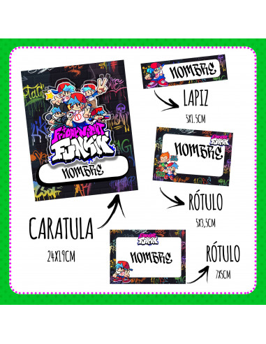 ETIQUETAS ESCOLARES PACK 3