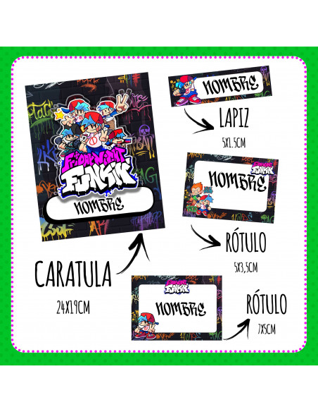 ETIQUETAS ESCOLARES PACK 3