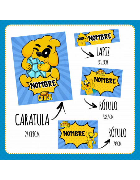 ETIQUETAS ESCOLARES PACK 3