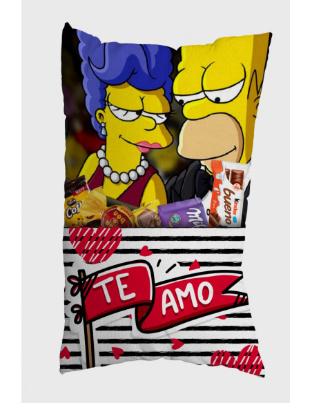 ALMOHADONES CON BOLSILLO SAN VALENTIN AMOR