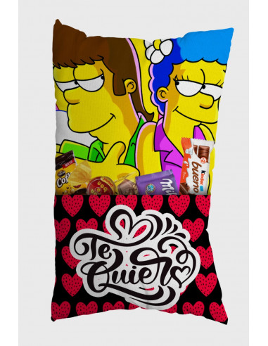 ALMOHADONES CON BOLSILLO SAN VALENTIN...