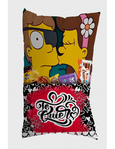 ALMOHADONES CON BOLSILLO SAN VALENTIN...