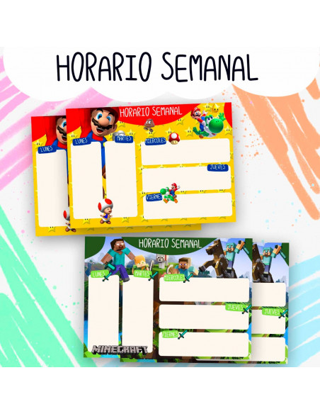 HORARIO SEMANAL PACK 2