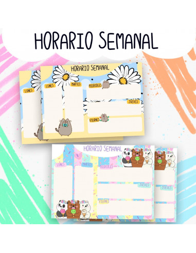 HORARIO SEMANAL PACK 2