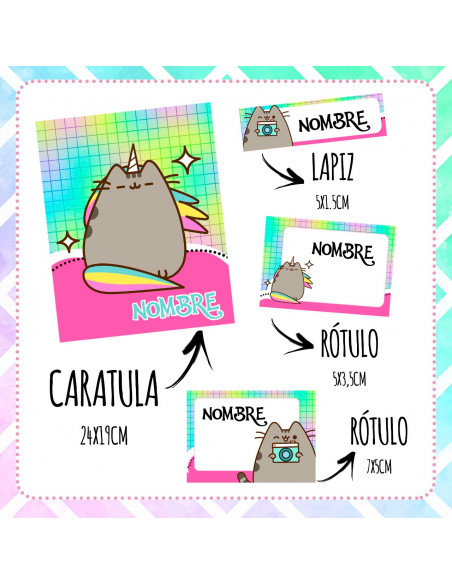 ETIQUETAS ESCOLARES PACK 5