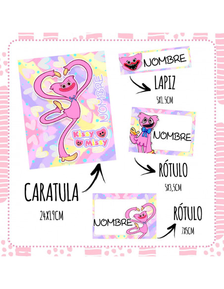 ETIQUETAS ESCOLARES PACK 5