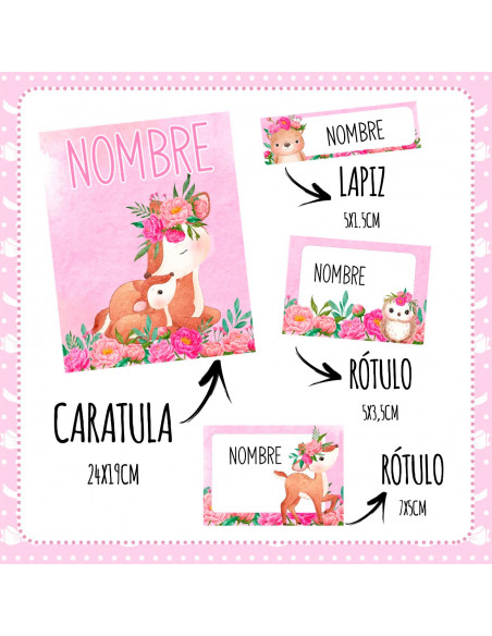 ETIQUETAS ESCOLARES PACK 5