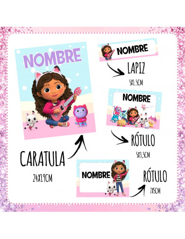 ETIQUETAS ESCOLARES PACK 5