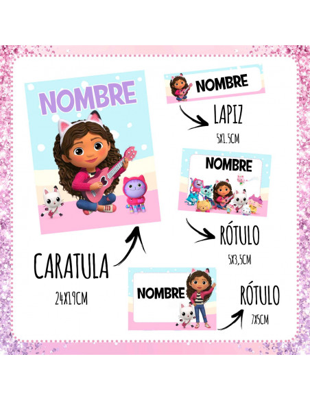 ETIQUETAS ESCOLARES PACK 5