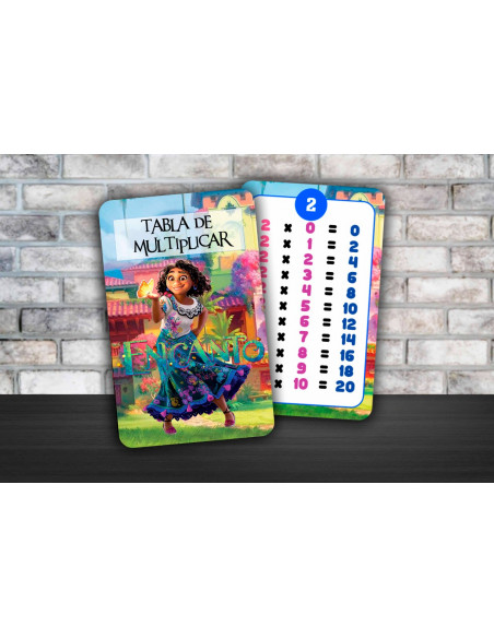 TABLA DE MULTIPLICAR Y ABECEDARIO PACK 5