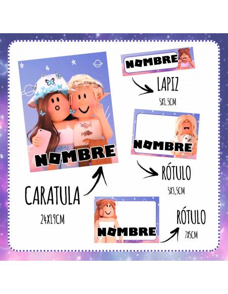 ETIQUETAS ESCOLARES PACK 6