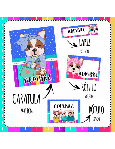 ETIQUETAS ESCOLARES PACK 6