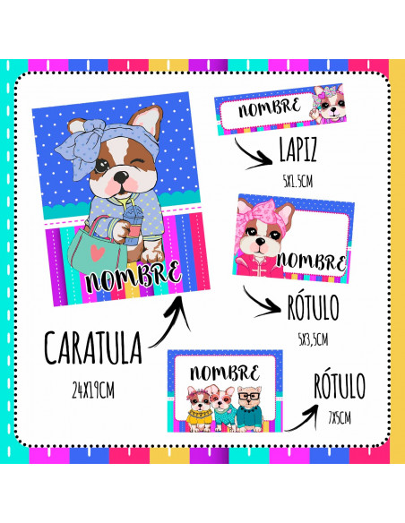 ETIQUETAS ESCOLARES PACK 6