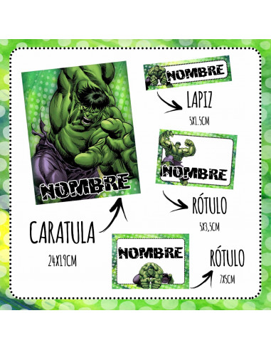 ETIQUETAS ESCOLARES PACK 6