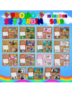 PROMO 2 SET DE JARDIN X 15...