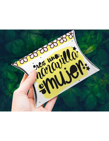 CAJAS ALMOHADA DIA DE LA MUJER