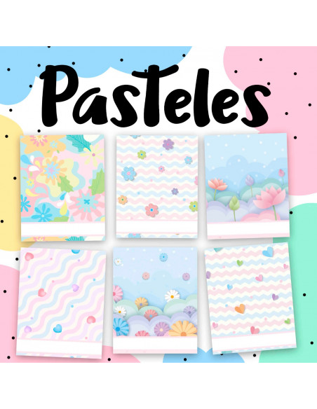 CARATULAS PASTELES