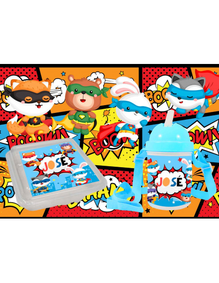 Pack Jardin - Super Heroes Animalitos