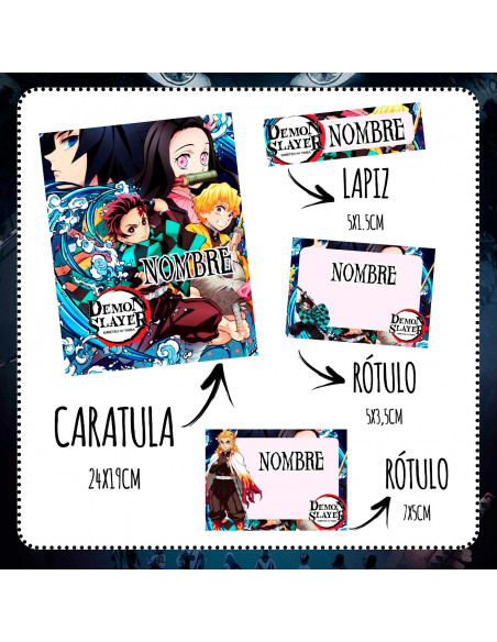 ETIQUETAS ESCOLARES PACK 7