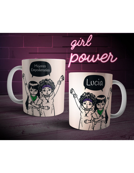 Tazas Girls Power