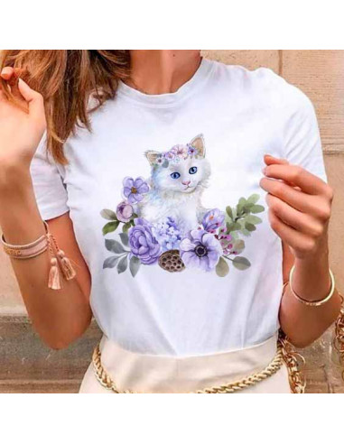 REMERAS PERROS GATOS FLORES REMERAS PERROS GATOS FLORES