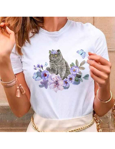 REMERAS PERROS GATOS FLORES REMERAS PERROS GATOS FLORES