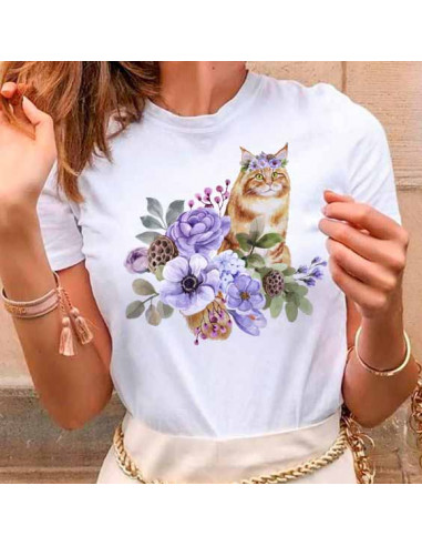 REMERAS PERROS GATOS FLORES REMERAS PERROS GATOS FLORES