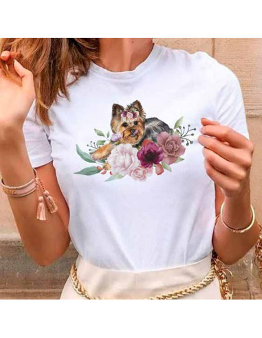 REMERAS PERROS GATOS FLORES REMERAS PERROS GATOS FLORES