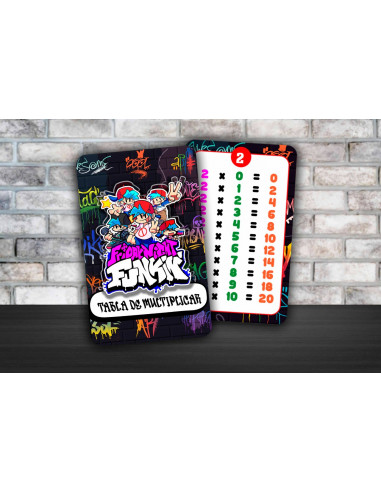 TABLA DE MULTIPLICAR Y ABECEDARIO PACK 6