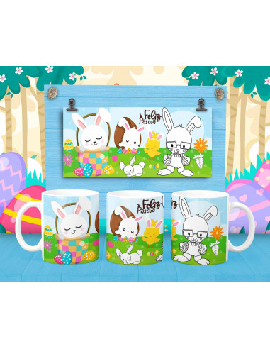 TAZA PINTAR/COLOREAR PASCUA