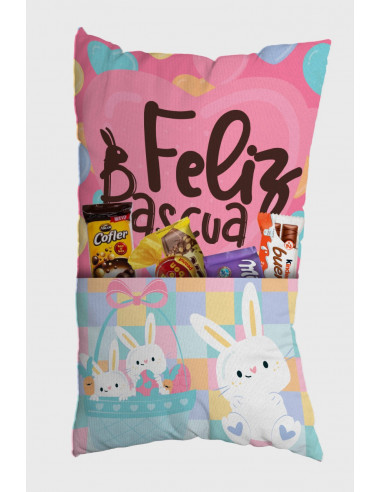 ALMOHADONES CON BOLSILLO PASCUA - PACK 1
