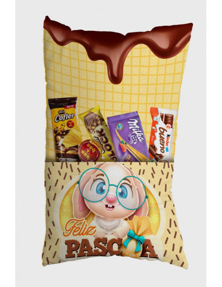 ALMOHADONES CON BOLSILLO PASCUA - PACK 1
