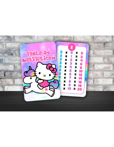 TABLA DE MULTIPLICAR Y ABECEDARIO PACK 6