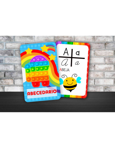 TABLA DE MULTIPLICAR Y ABECEDARIO PACK 6