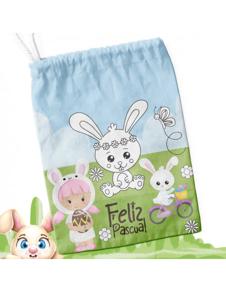 BOLSITAS PASCUA PARA COLOREAR PINTAR