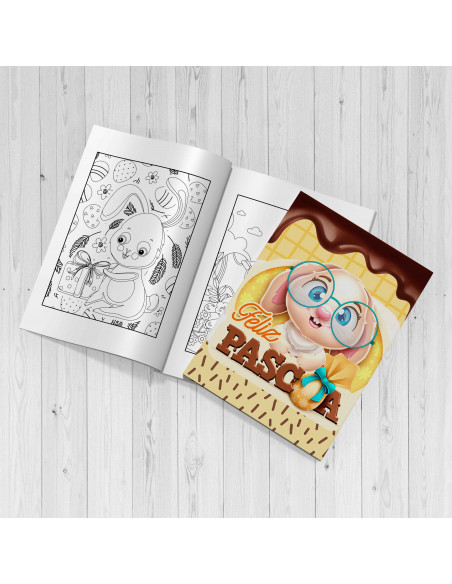 LIBRO PARA COLOREAR PASCUA