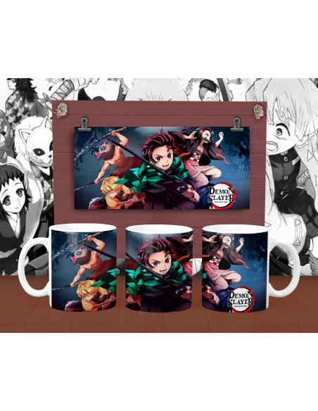 TAZAS DEMON SLAYER
