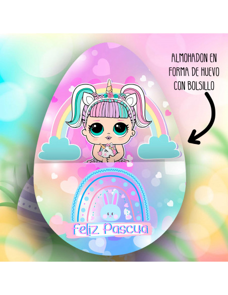 ALMOHADONES HUEVITO PACK 2