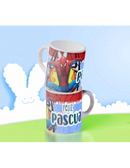 TAZAS PERSONAJES PASCUA