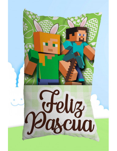 ALMOHADONES CON BOLSILLO PASCUA - PACK 2