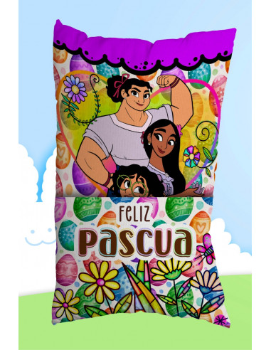 ALMOHADONES CON BOLSILLO PASCUA - PACK 2