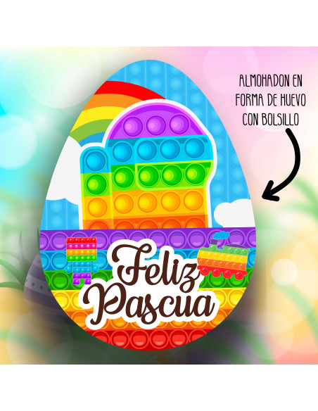 ALMOHADONES HUEVITO PACK 3