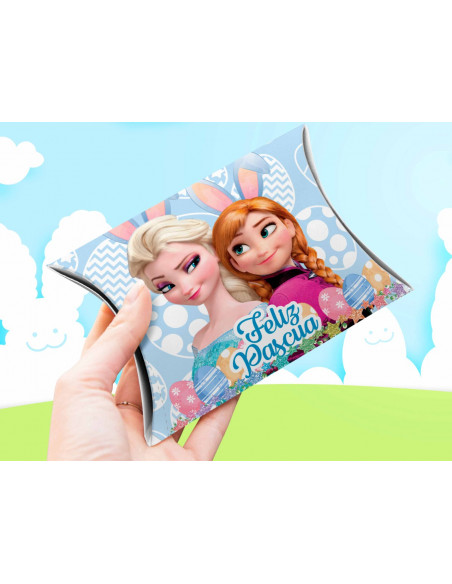 CAJA ALMOHADA PASCUA PERSONAJES