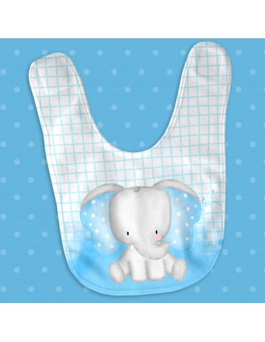 BODY + ALMOHADON + BABERO ELEFANTITO