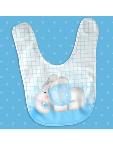 BODY + ALMOHADON + BABERO ELEFANTITO