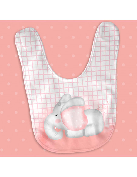 BODY + ALMOHADON + BABERO ELEFANTITO