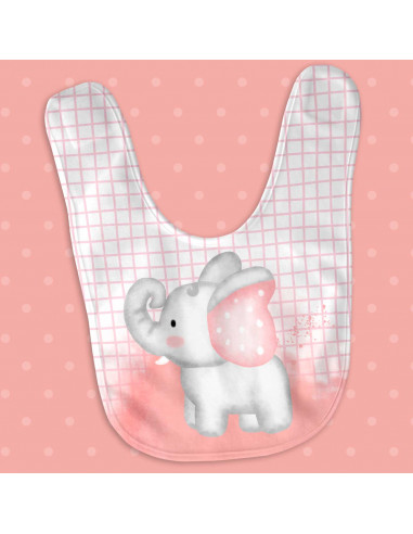 BODY + ALMOHADON + BABERO ELEFANTITO